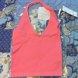 Urban Outfitters Pink Crop Top